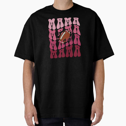 Football Mama T-Shirt - Minimalist Print Unisex - T-Shirt, Sweatshirt, Hoodie
