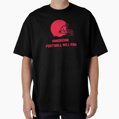 American Football No 1 Fan T-Shirt - Trendy Graphic Men Women - T-Shirt, Sweatshirt, Hoodie