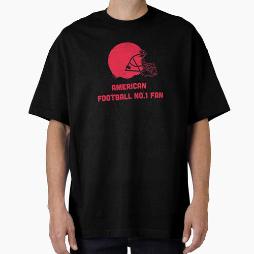 American Football No 1 Fan T-Shirt - Trendy Graphic Men Women - T-Shirt, Sweatshirt, Hoodie
