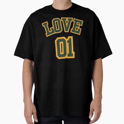 Love 01 Dynamic Green Sunny Yellow T-Shirt - Unique Graphic Men Women - T-Shirt, Sweatshirt, Hoodie