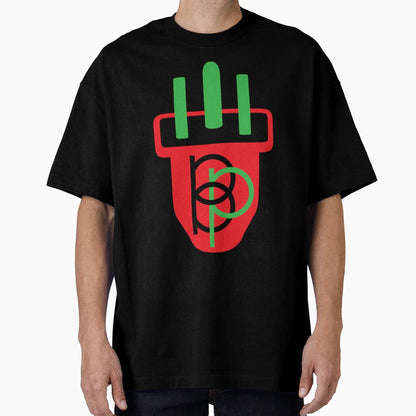 Black Power Plug 3 Prong Red T-Shirt - Custom Art Print Unisex - T-Shirt, Sweatshirt, Hoodie