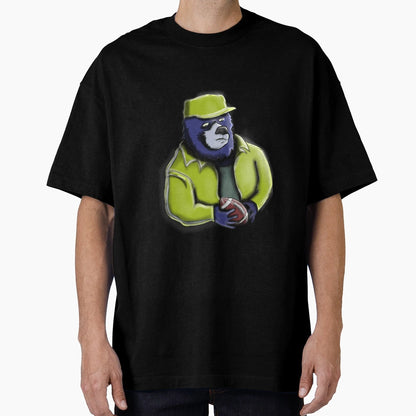 Football Zach Bear T-Shirt - Fun Novelty Design for Adults - T-Shirt, Sweatshirt, Hoodie