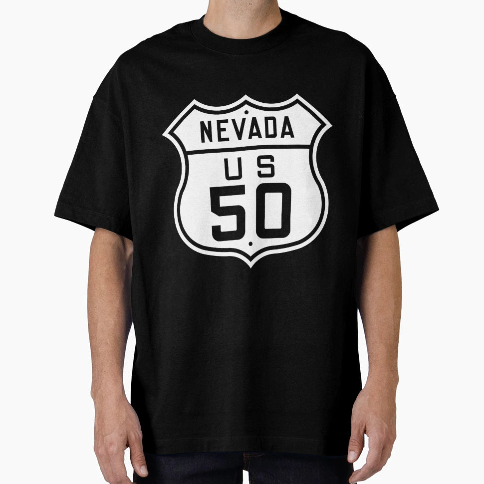 Us Highway 50 Nevada 1926 United States T-Shirt - Graphic Print Men Women - T-Shirt, Sweatshirt, Hoodie