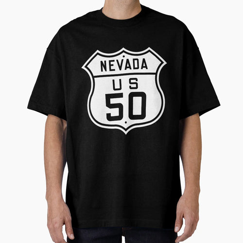 Us Highway 50 Nevada 1926 United States T-Shirt - Graphic Print Men Women - T-Shirt, Sweatshirt, Hoodie