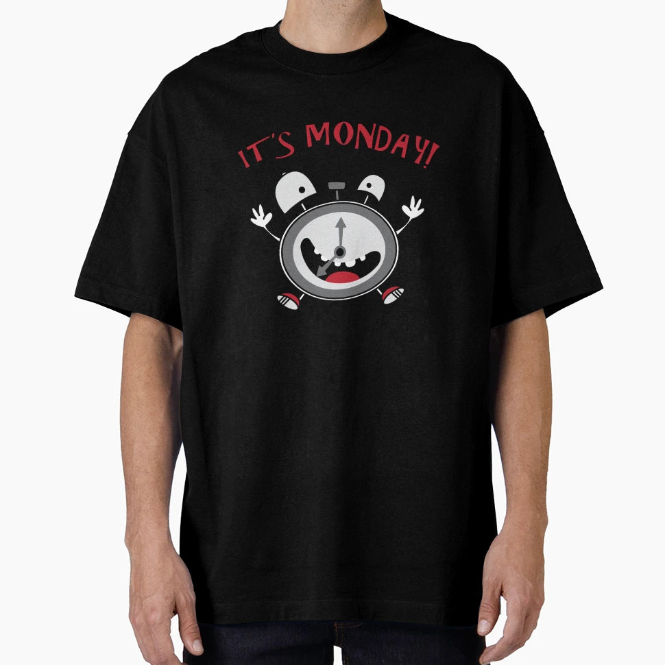 Its Monday Wake Up T-Shirt - Minimalist Print for Adults - T-Shirt, Sweatshirt, Hoodie