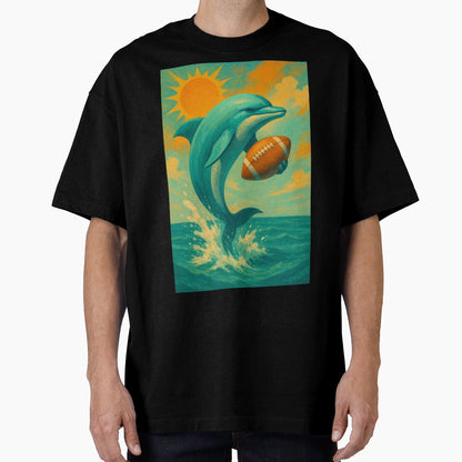 Miami Football V3 T-Shirt - Novelty Apparel for Adults - T-Shirt, Sweatshirt, Hoodie