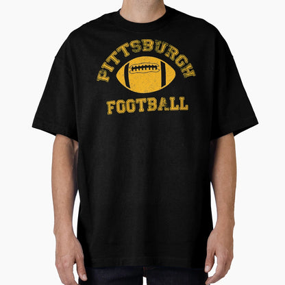 Pittsburgh Distressed Pro T-Shirt - Casual Everyday Wear Men Women - T-Shirt, Sweatshirt, Hoodie