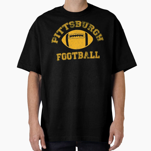 Pittsburgh Distressed Pro T-Shirt - Casual Everyday Wear Men Women - T-Shirt, Sweatshirt, Hoodie