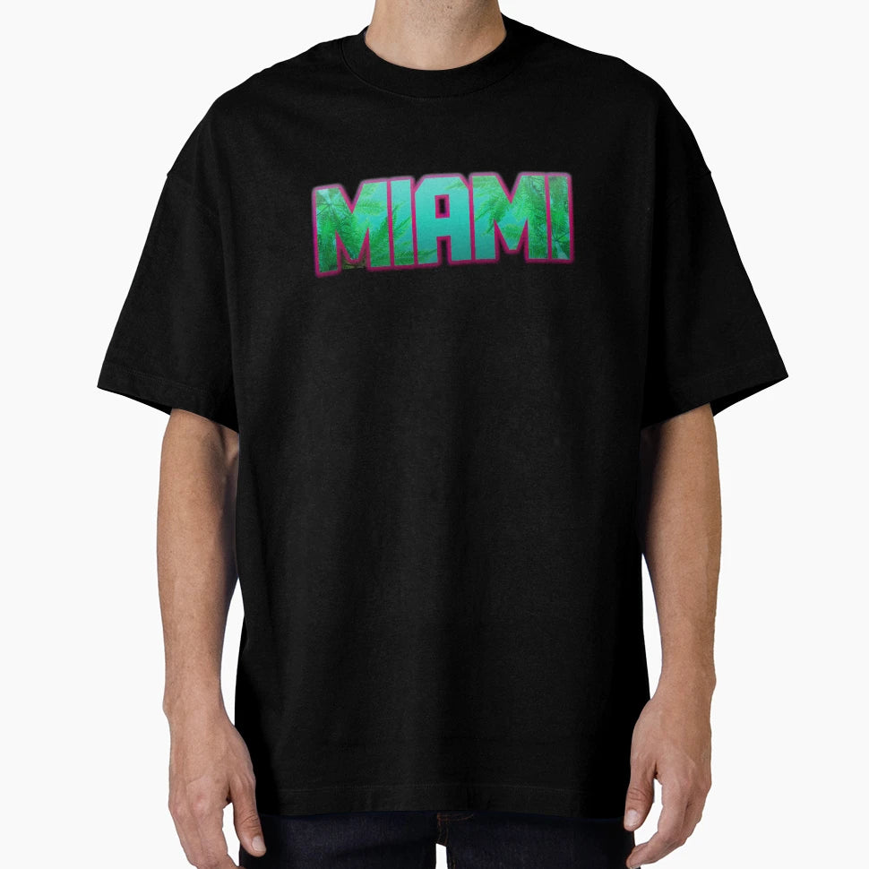 Miami T-Shirt - Minimalist Print for Adults - T-Shirt, Sweatshirt, Hoodie