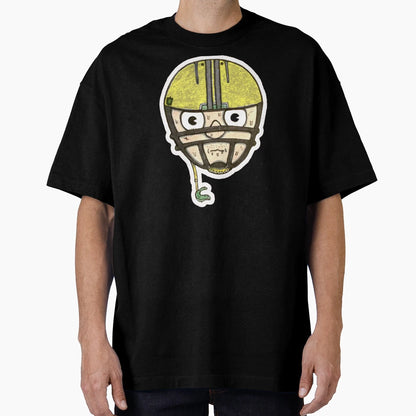 Football Head Sweating Cartoon T-Shirt - Unique Graphic Men Women - T-Shirt, Sweatshirt, Hoodie