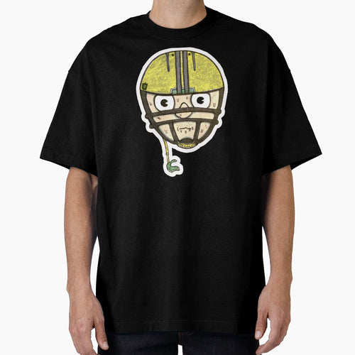 Football Head Sweating Cartoon T-Shirt - Unique Graphic Men Women - T-Shirt, Sweatshirt, Hoodie