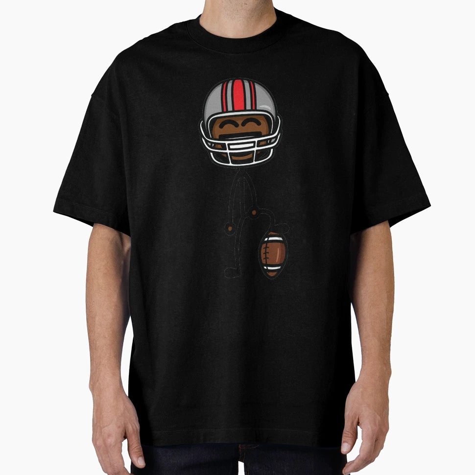 Football Player T-Shirt - Streetwear Style Men Women - T-Shirt, Sweatshirt, Hoodie