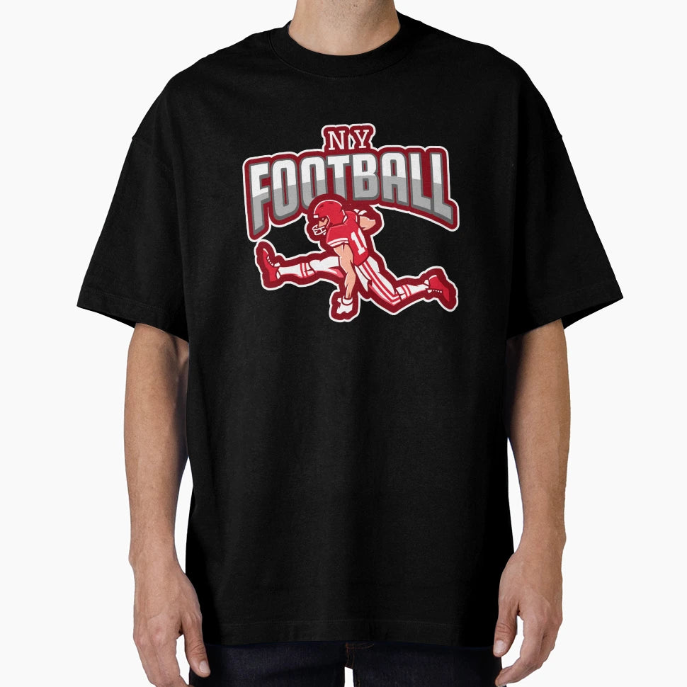 Ny Football T-Shirt - Aesthetic Graphic Men Women - T-Shirt, Sweatshirt, Hoodie