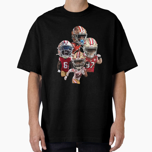 San Francisco 49Ers Niners D T-Shirt - Fun Novelty Design Unisex - T-Shirt, Sweatshirt, Hoodie