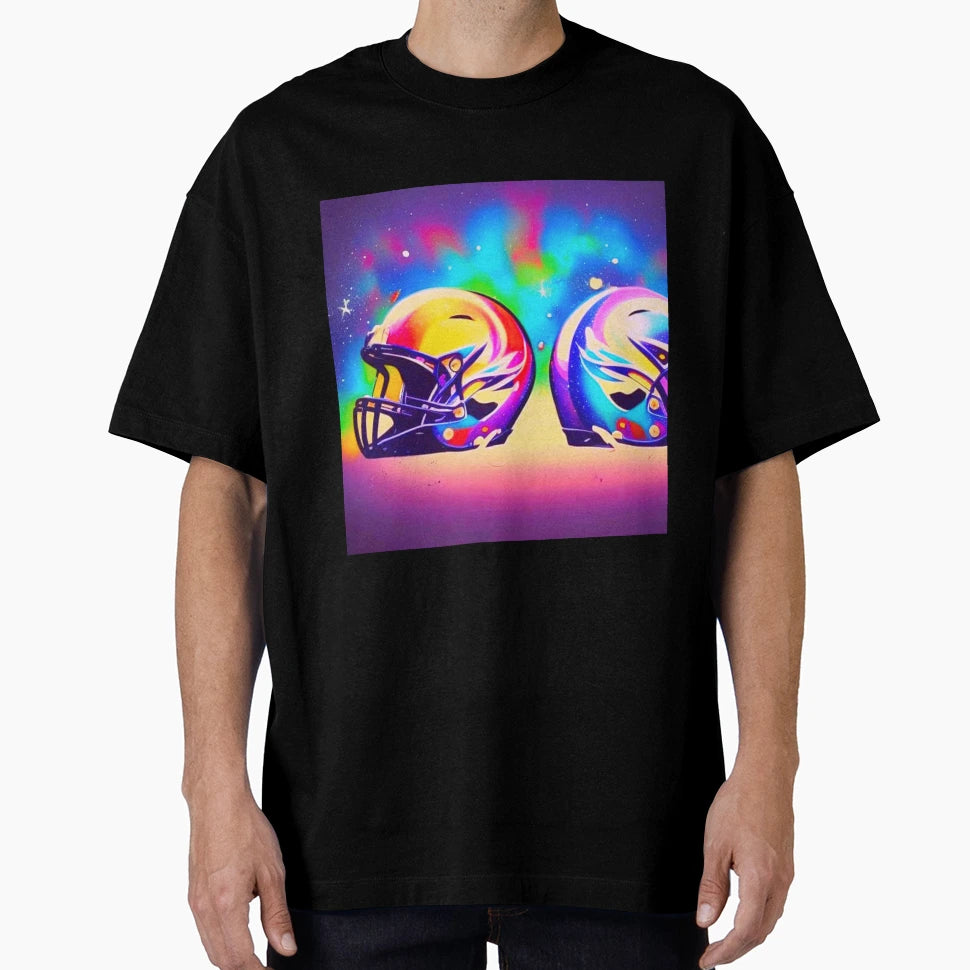 Helmet Harmony T-Shirt - Novelty Apparel for Adults - T-Shirt, Sweatshirt, Hoodie