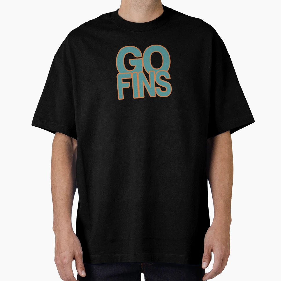 Go Fins T-Shirt - Trendy Graphic for Adults - T-Shirt, Sweatshirt, Hoodie