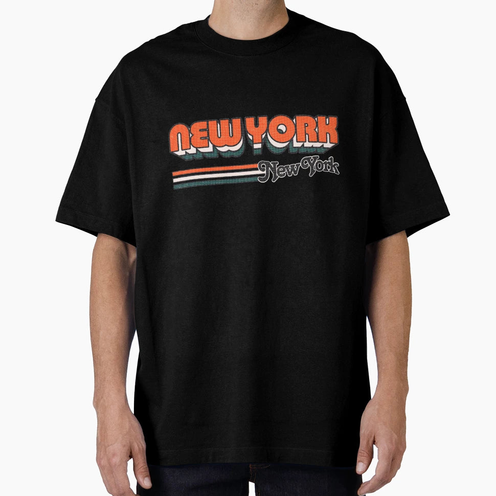 New York Ny City Stripes T-Shirt - Casual Everyday Wear Men Women - T-Shirt, Sweatshirt, Hoodie