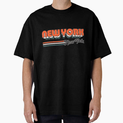 New York Ny City Stripes T-Shirt - Casual Everyday Wear Men Women - T-Shirt, Sweatshirt, Hoodie