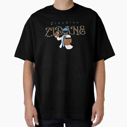 Zinedine Zidane Football Legend And T-Shirt - Fun Novelty Design Men Women - T-Shirt, Sweatshirt, Hoodie
