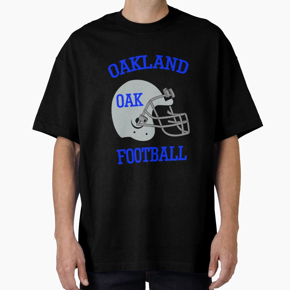 Oakland Football And T-Shirt - Fun Novelty Design for Adults - T-Shirt, Sweatshirt, Hoodie
