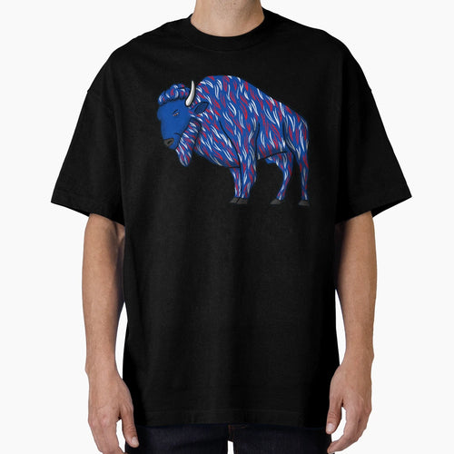 Blue Buffalo T-Shirt - Streetwear Style Unisex - T-Shirt, Sweatshirt, Hoodie
