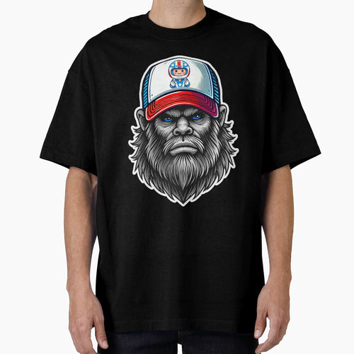 Bigfoot Loves Evel T-Shirt - Fun Novelty Design for Adults - T-Shirt, Sweatshirt, Hoodie