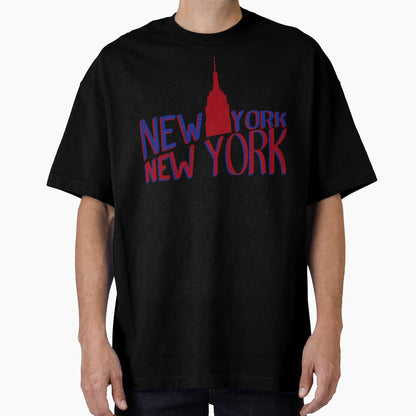New York Lettering T-Shirt - Streetwear Style for Adults - T-Shirt, Sweatshirt, Hoodie