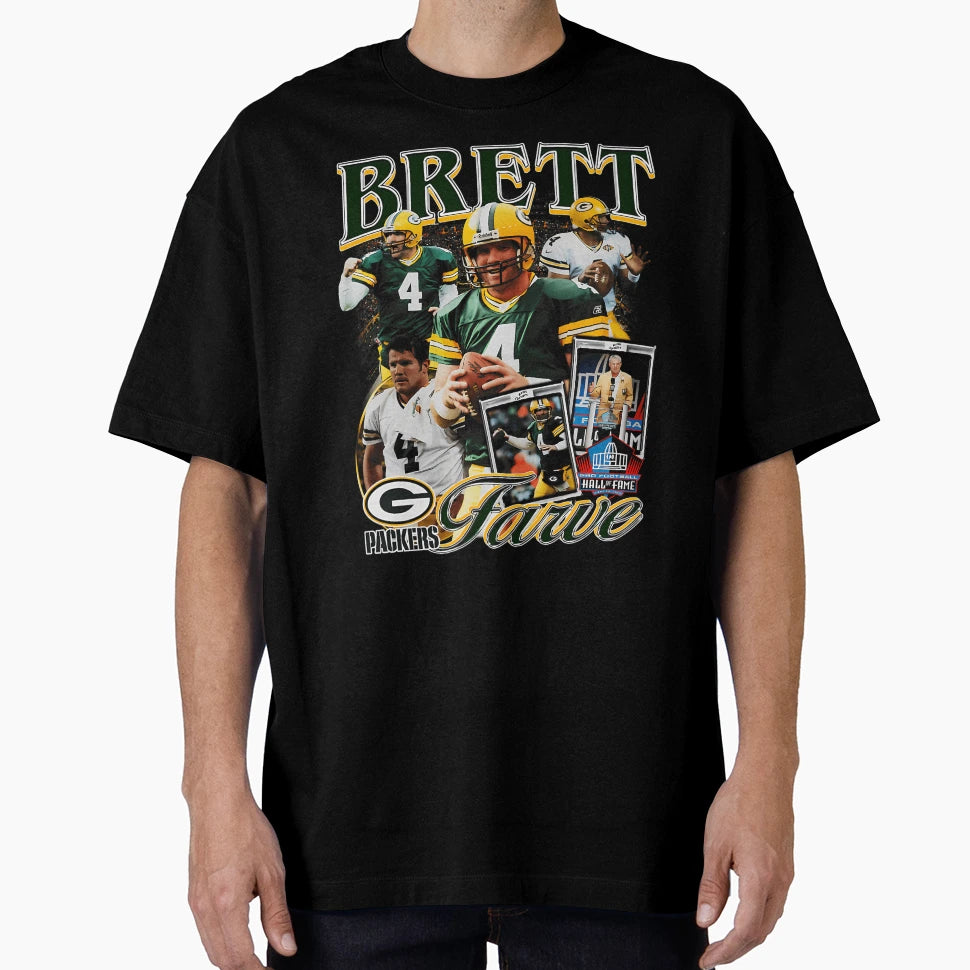 Brett Farve Bootleg T-Shirt - Minimalist Print Unisex - T-Shirt, Sweatshirt, Hoodie