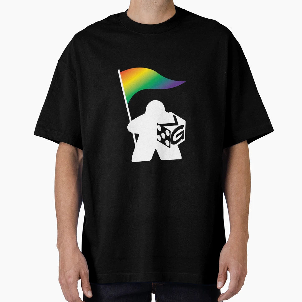 Meeple Gtg Pride T-Shirt - Aesthetic Graphic for Adults - T-Shirt, Sweatshirt, Hoodie