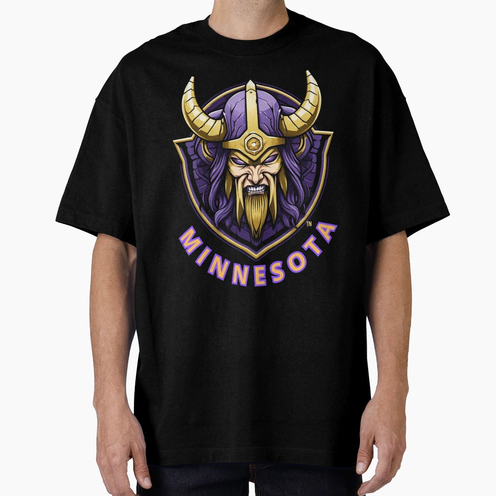 Minnesota Vikings T-Shirt - Casual Everyday Wear for Adults - T-Shirt, Sweatshirt, Hoodie
