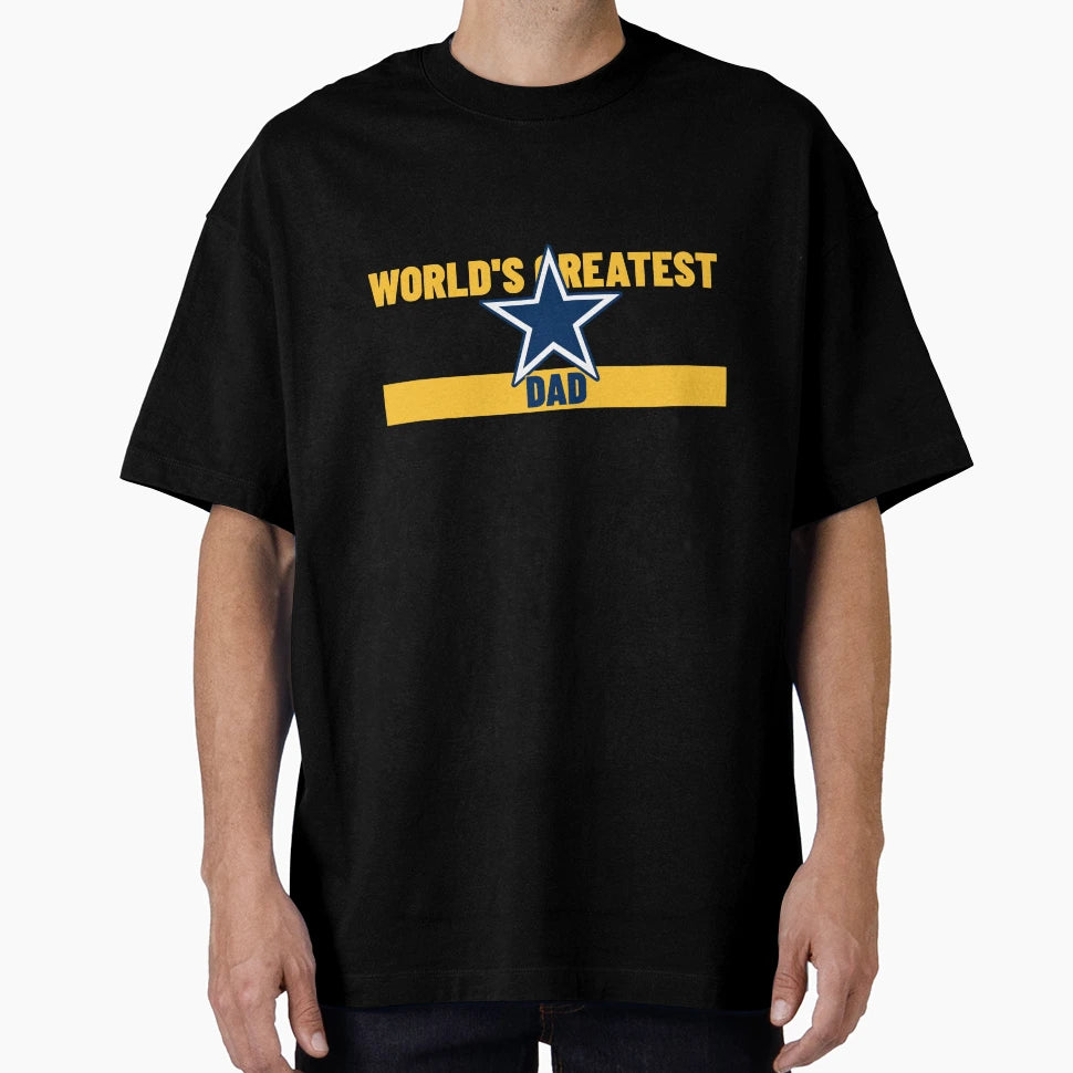 Worlds Greatest Dad T-Shirt - Custom Art Print for Adults - T-Shirt, Sweatshirt, Hoodie