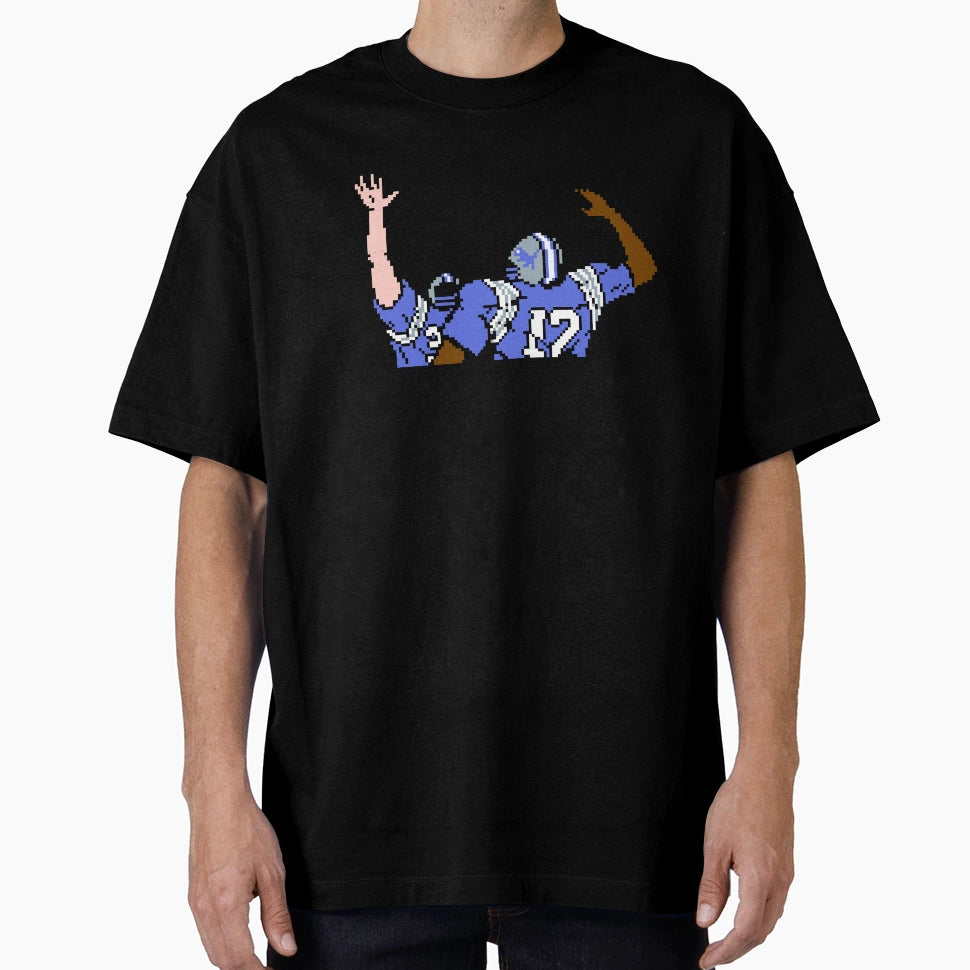 Lions Tecmo Bowl Touchdown Celebration T-Shirt - Fun Novelty Design Unisex - T-Shirt, Sweatshirt, Hoodie