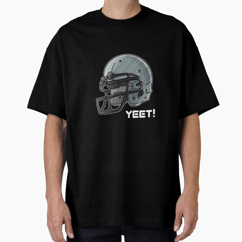 Football Helmet Yeet Trendy Slang T-Shirt - Fun Novelty Design Men Women - T-Shirt, Sweatshirt, Hoodie