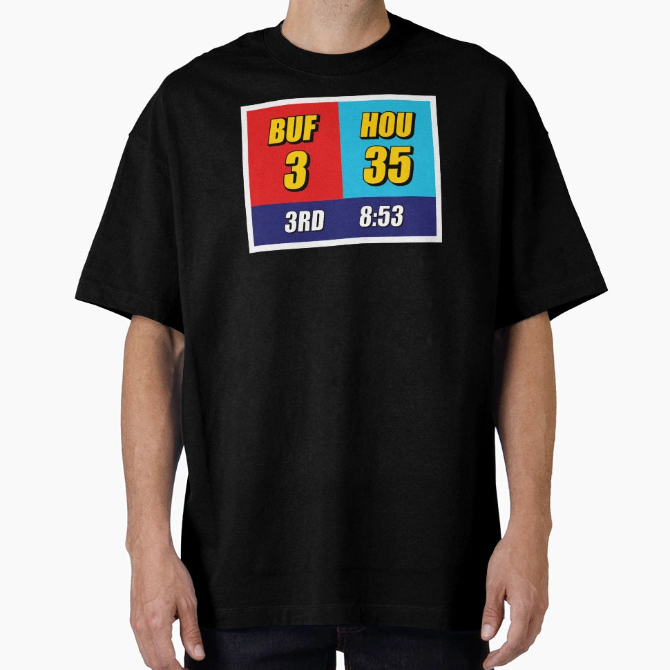 1993 Playoff Comeback Buffalo Vs Houston T-Shirt - Custom Art Print Unisex - T-Shirt, Sweatshirt, Hoodie