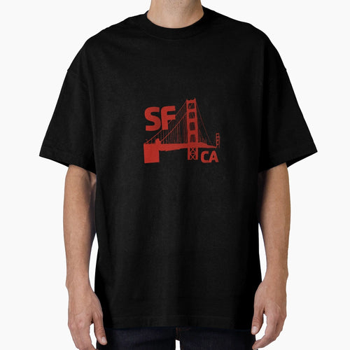 San Francisco California T-Shirt - Minimalist Print Men Women - T-Shirt, Sweatshirt, Hoodie