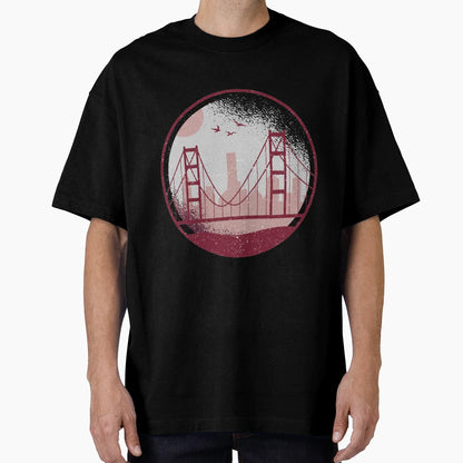 Golden Gate T-Shirt - Streetwear Style for Adults - T-Shirt, Sweatshirt, Hoodie