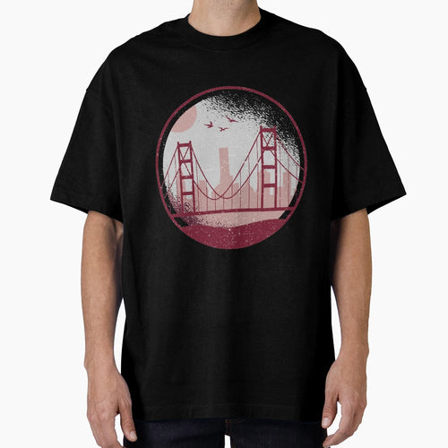 Golden Gate T-Shirt - Streetwear Style for Adults - T-Shirt, Sweatshirt, Hoodie