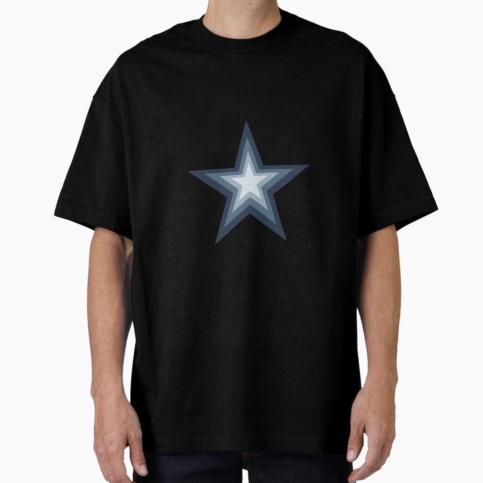 Dark Blue Star T-Shirt - Unique Graphic for Adults - T-Shirt, Sweatshirt, Hoodie
