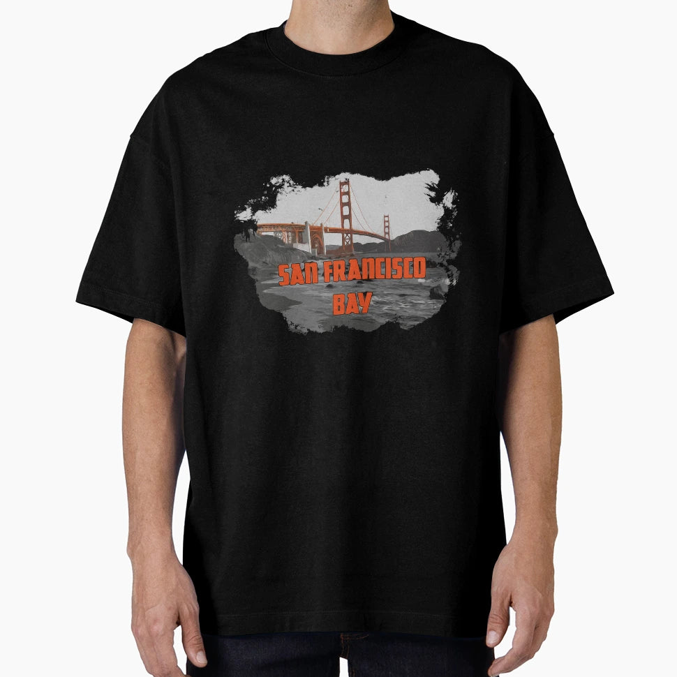 San Francisco Bay T-Shirt - Fun Novelty Design Men Women - T-Shirt, Sweatshirt, Hoodie