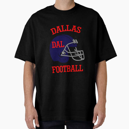 Dallas Football And T-Shirt - Custom Art Print Unisex - T-Shirt, Sweatshirt, Hoodie