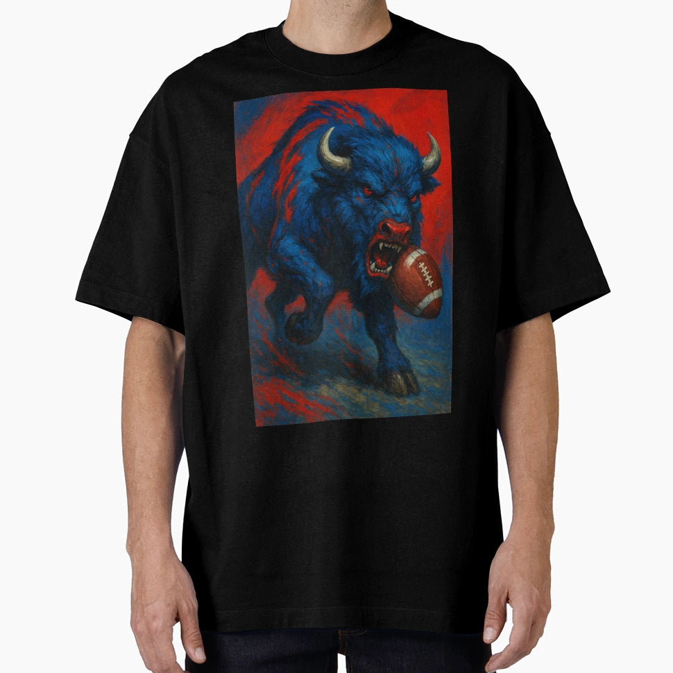 Buffalo Football V3 T-Shirt - Fun Novelty Design Unisex - T-Shirt, Sweatshirt, Hoodie