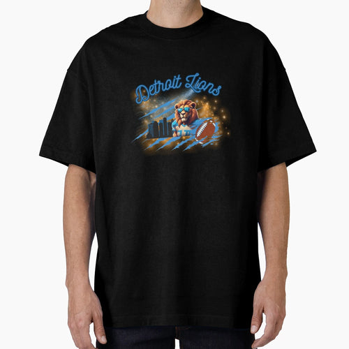 Detroit Lions Football Fan Cartoon Nfl T-Shirt - Streetwear Style Unisex - T-Shirt, Sweatshirt, Hoodie