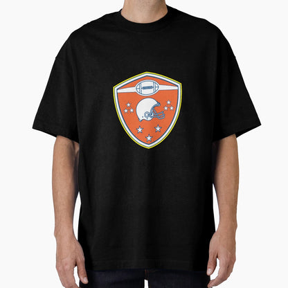American Football Helmet Stars Shield T-Shirt - Streetwear Style Unisex - T-Shirt, Sweatshirt, Hoodie