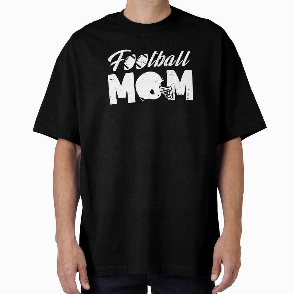 Football Mom T-Shirt - Graphic Print Unisex - T-Shirt, Sweatshirt, Hoodie