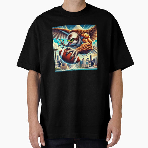 Seattle Football V2 T-Shirt - Trendy Graphic Unisex - T-Shirt, Sweatshirt, Hoodie