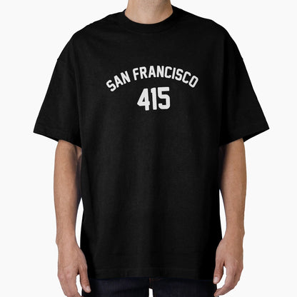 San Francisco 415 T-Shirt - Minimalist Print Men Women - T-Shirt, Sweatshirt, Hoodie