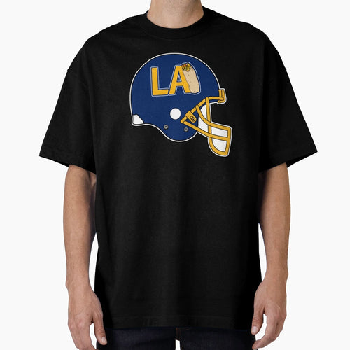Los Angeles Burritos Dark Blue Helmet T-Shirt - Graphic Print Men Women - T-Shirt, Sweatshirt, Hoodie