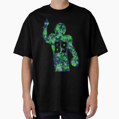 Splatter Baldwin T-Shirt - Graphic Print Unisex - T-Shirt, Sweatshirt, Hoodie