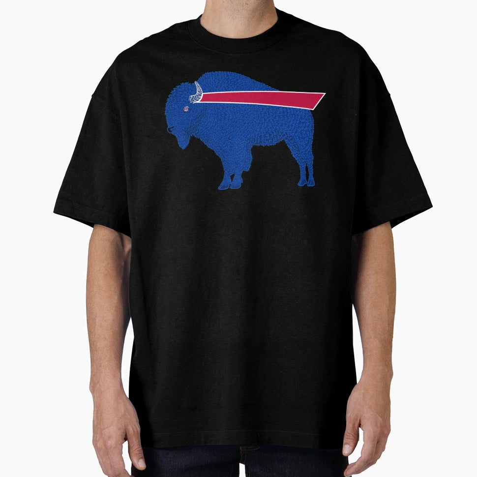 Blue Bison V2 T-Shirt - Graphic Print for Adults - T-Shirt, Sweatshirt, Hoodie