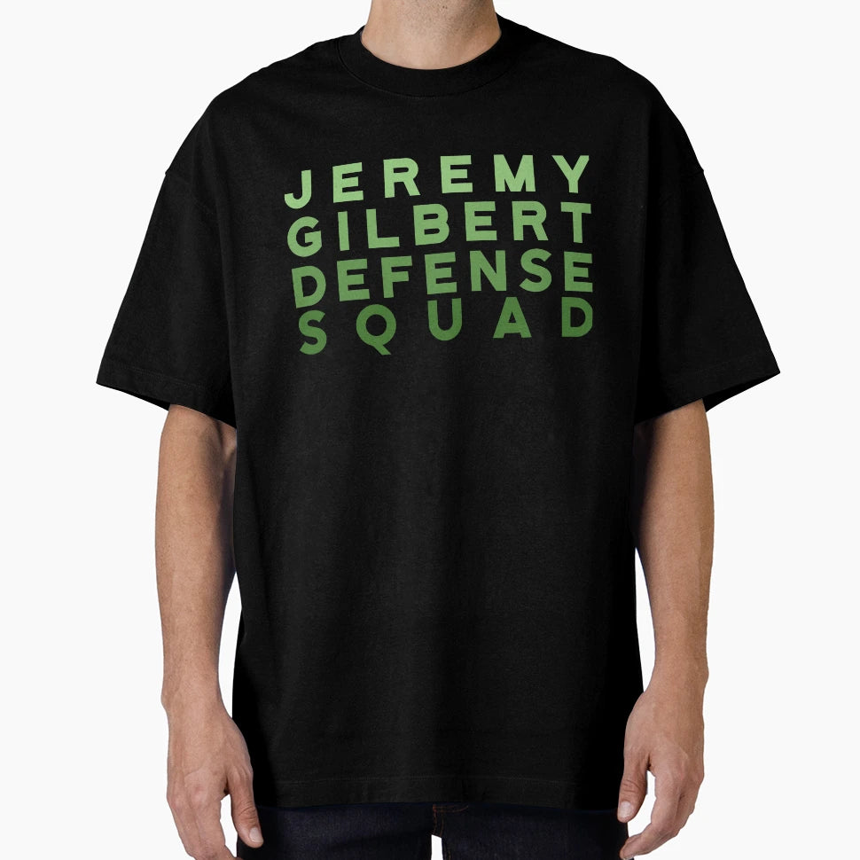 Jeremy Gilbert Defense Squad T-Shirt - Fun Novelty Design Unisex - T-Shirt, Sweatshirt, Hoodie
